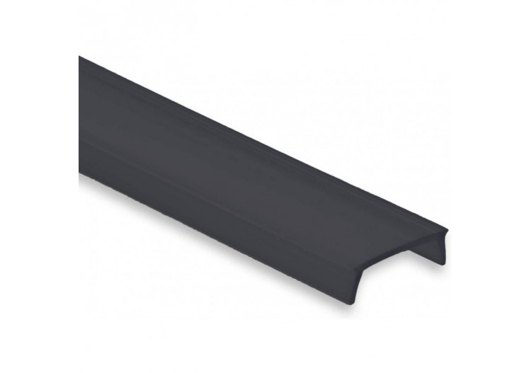 Diffuseur noir pour profilé de 17mm (2m) - BDN17 - Barcelona LED