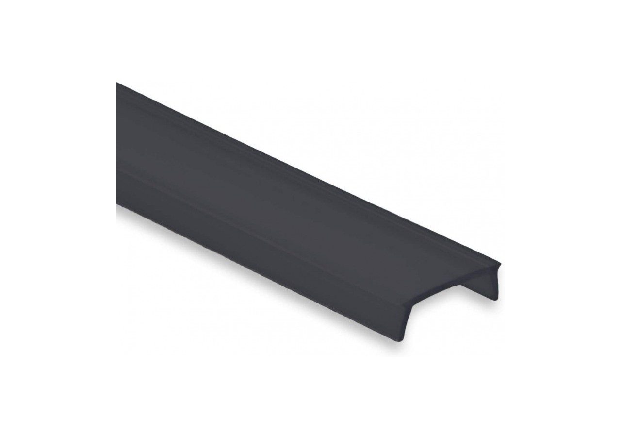 Diffuseur noir pour profilé de 17mm (2m) - BDN17 - Barcelona LED