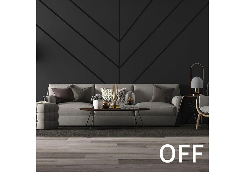 Diffuseur noir pour profilé de 17mm (2m) - BDN17 - Barcelona LED Diffuseur noir pour profilé de 17mm (2m) - BDN17 - Barcelona LED