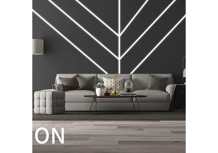 Diffuseur noir pour profilé de 17mm (2m) - BDN17 - Barcelona LED Diffuseur noir pour profilé de 17mm (2m) - BDN17 - Barcelona LED