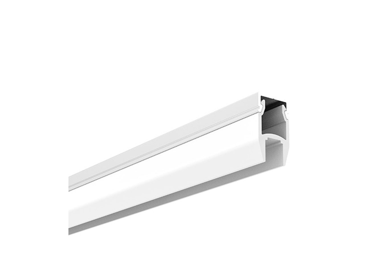 Profilé aluminium pour vitre et étagère 25x14mm (2m) - BPERFALP138 - Barcelona LED