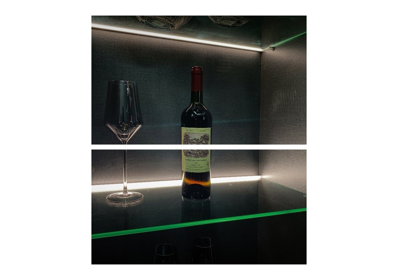Profilé aluminium pour vitre et étagère 25x14mm (2m) - BPERFALP138 - Barcelona LED