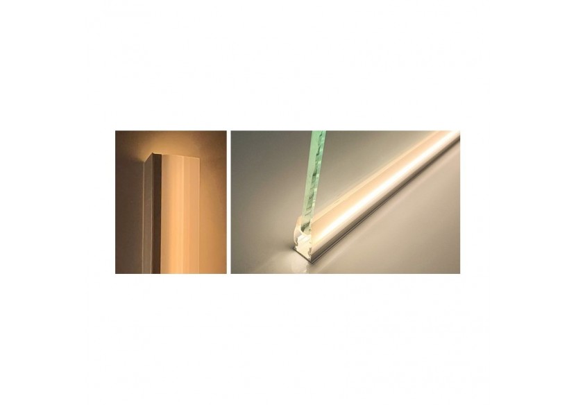 Profilé aluminium pour vitre et étagère 25x14mm (2m) - BPERFALP138 - Barcelona LED Profilé aluminium pour vitre et étagère 25x14mm (2m) - BPERFALP138 - Barcelona LED