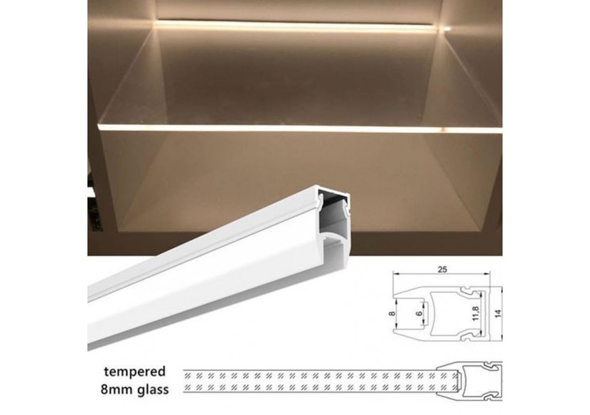 Embout pour profilé aluminium 25X14mm - BTPALP138-CA - Barcelona LED Embout pour profilé aluminium 25X14mm - BTPALP138-CA - Barcelona LED