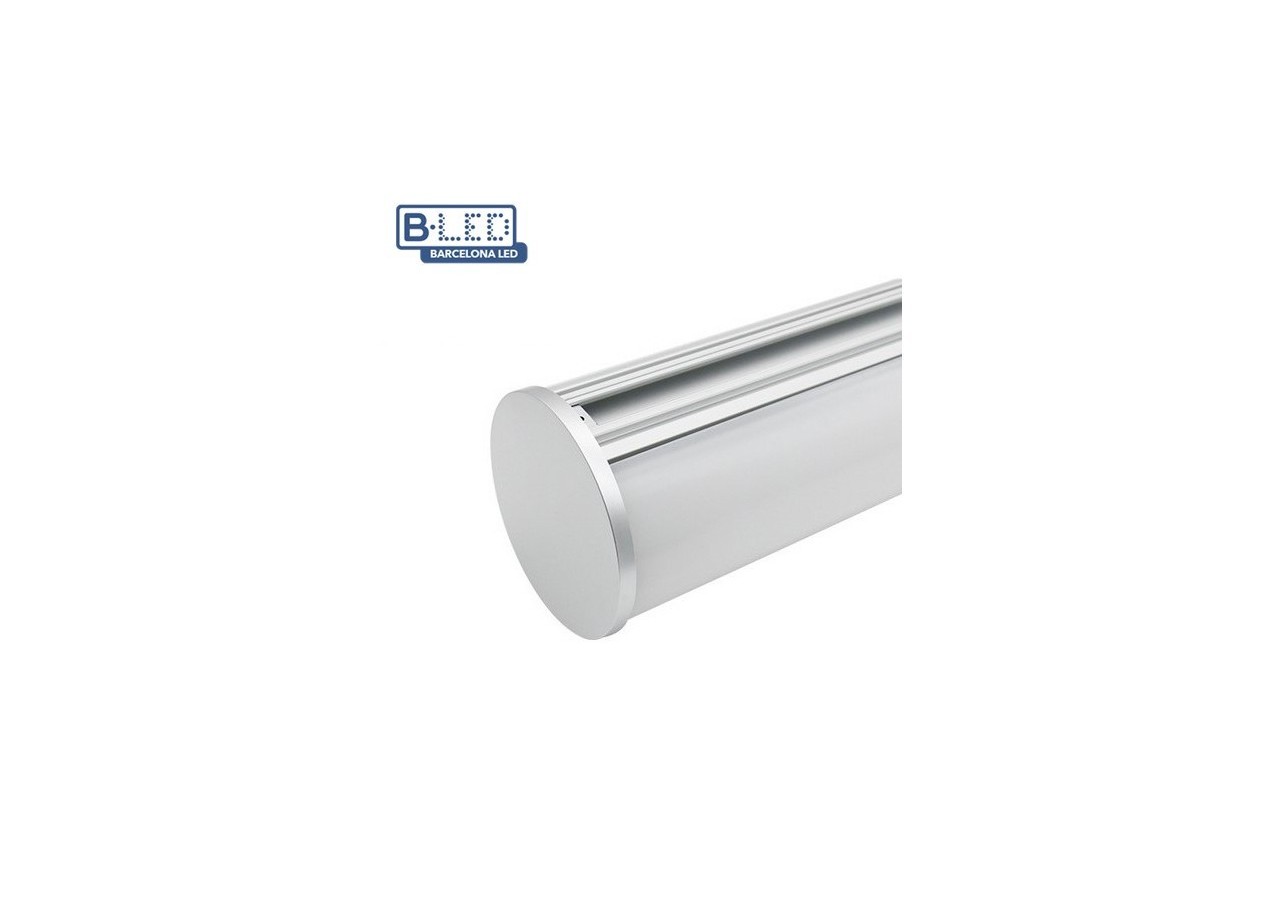 Profilé aluminium suspendu ou saillie 23X8mm pour ruban LED (2m) - BPERFT40 - Barcelona LED