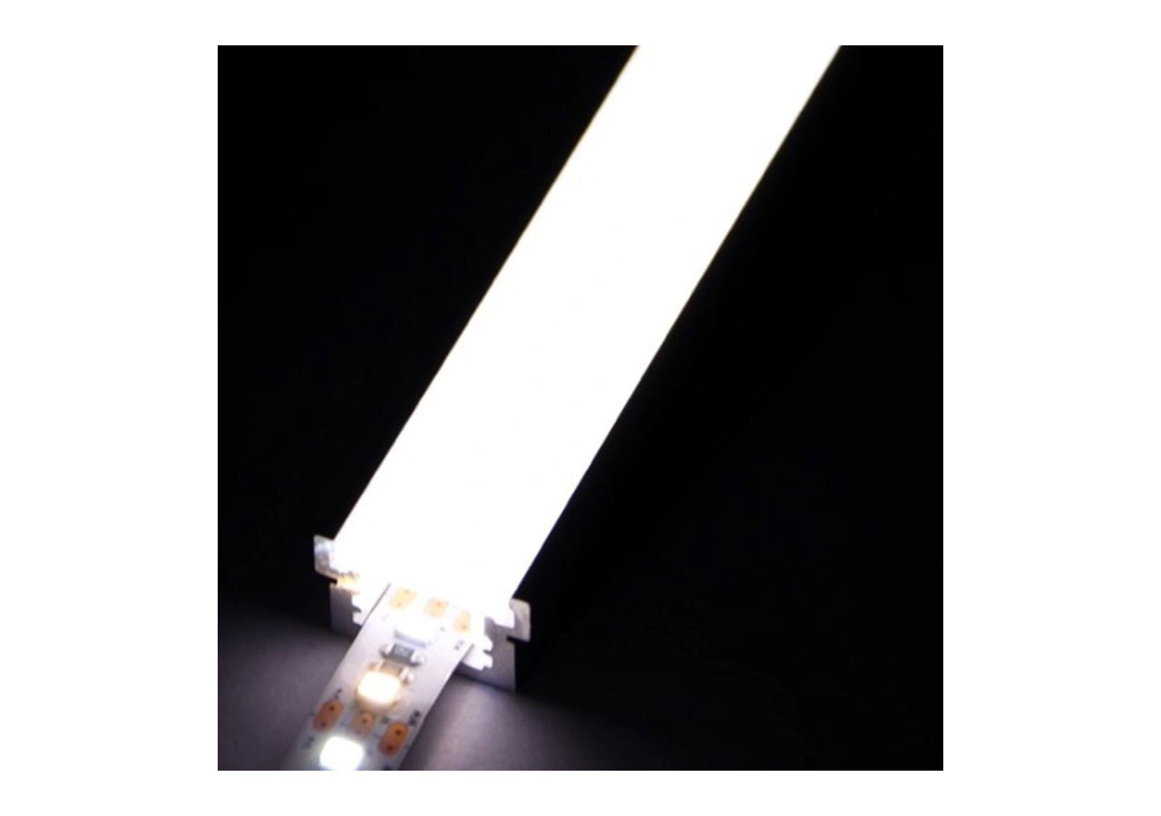 Profilé en aluminium encastrable au sol 22x13mm (2m) - BPERFALP131 - Barcelona LED