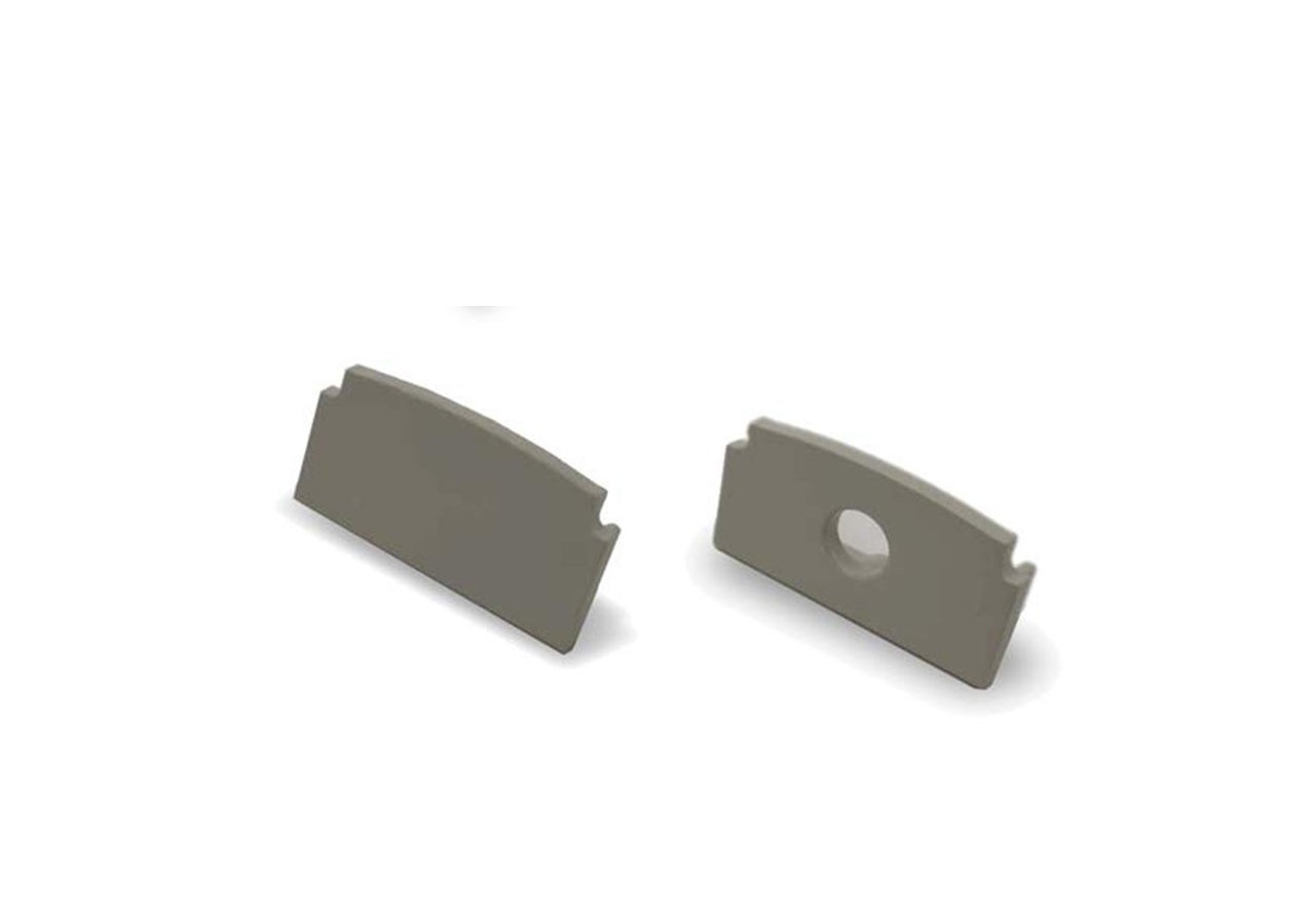 Profilé en aluminium encastrable au sol 22x13mm (2m) - BPERFALP131 - Barcelona LED