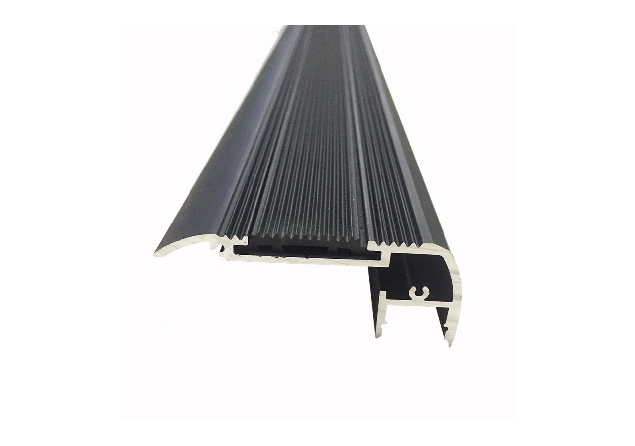 Profilé en aluminium pour éclairage des escaliers 65x27.5mm (2m) - BPERFALP024R-N - Barcelona LED
