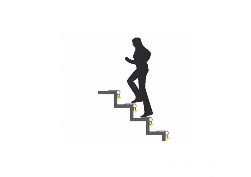 Profilé en aluminium pour éclairage des escaliers 65x27.5mm (2m) - BPERFALP024R-N - Barcelona LED Profilé en aluminium pour éclairage des escaliers 65x27.5mm (2m) - BPERFALP024R-N - Barcelona LED