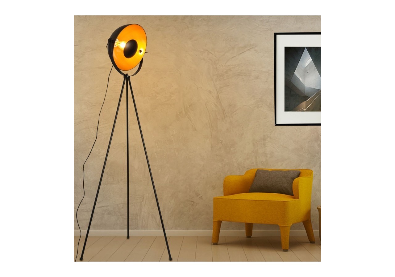 Lampadaire vintage avec trépied "Galilen"-E27 - LV428 - Barcelona LED