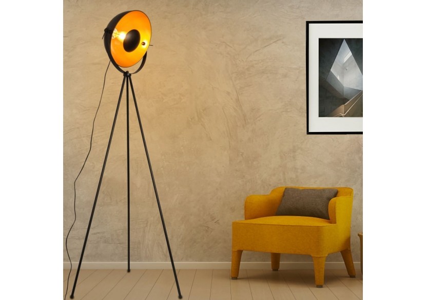 Lampadaire vintage avec trépied "Galilen"-E27 - LV428 - Barcelona LED Lampadaire vintage avec trépied "Galilen"-E27 - LV428 - Barcelona LED