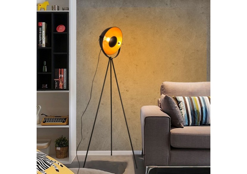 Lampadaire vintage avec trépied "Galilen"-E27 - LV428 - Barcelona LED Lampadaire vintage avec trépied "Galilen"-E27 - LV428 - Barcelona LED