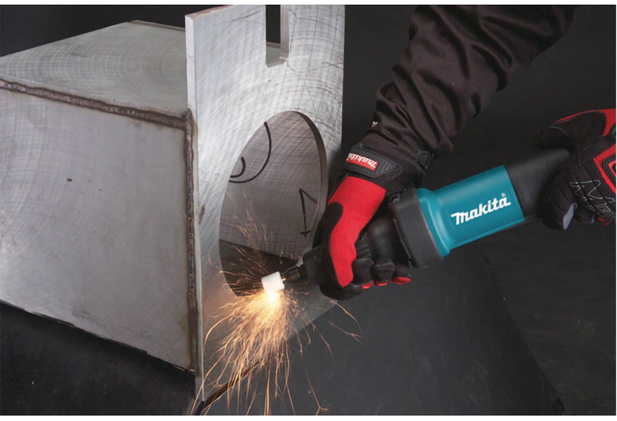 Meuleuse droite diamètre 3 à 6 mm max. 400W - Makita : Confort'Mat