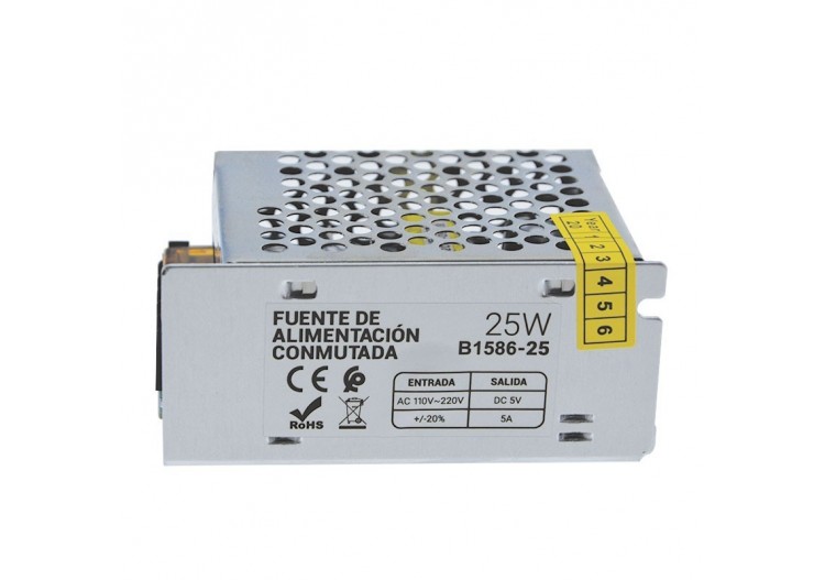 Alimentation à découpage 5V 25W - B1586-25 - Barcelona LED 2