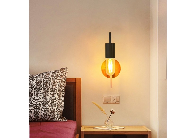 Applique murale intérieur "Finna" E27 - LN1313-N - Barcelona LED Applique murale intérieur "Finna" E27 - LN1313-N - Barcelona LED