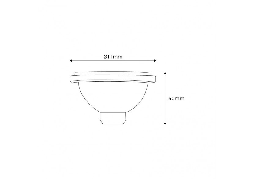 Ampoule LED AR111 12W driver externe - B1015-BN - Barcelona LED Ampoule LED AR111 12W driver externe - B1015-BN - Barcelona LED