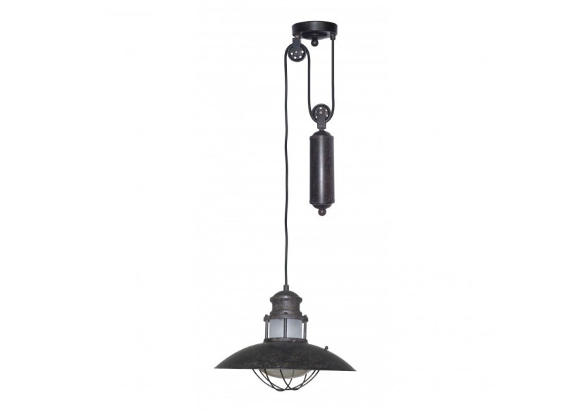 Suspension à poulie "Coal Pendant" E27 - LV245-C - Barcelona LED Suspension à poulie "Coal Pendant" E27 - LV245-C - Barcelona LED