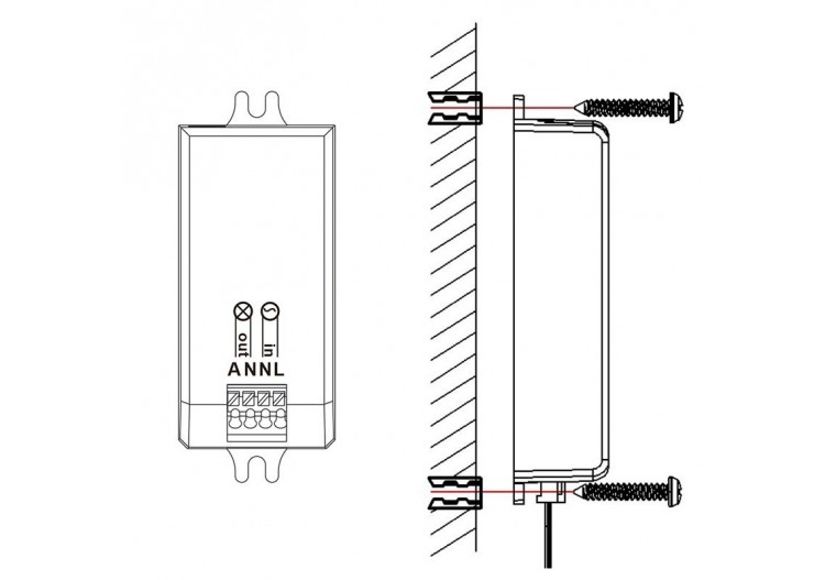 Capteur de présence courte distance IR ON / OFF - SP29A - Barcelona LED 2