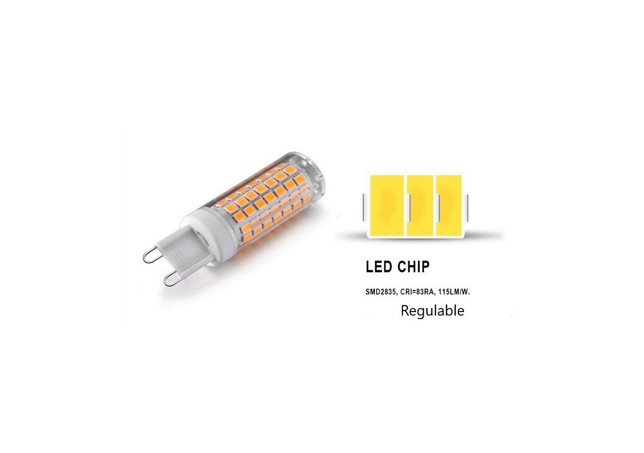 Ampoule LED G9 4w 370 Lumens Dimmable - B766-BC - Barcelona LED