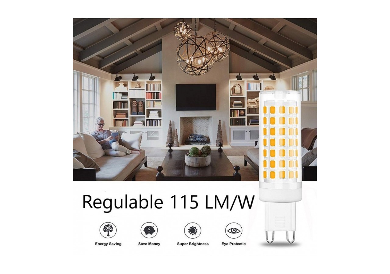 Ampoule LED G9 4w 370 Lumens Dimmable - B766-BC - Barcelona LED