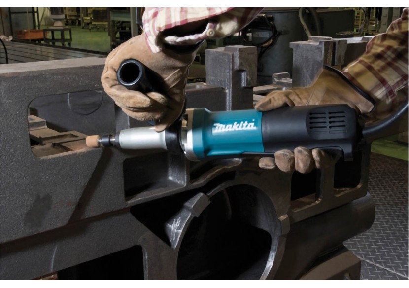 Meuleuse droite diamètre 3 à 8 mm max. 750W - Makita : Confort'Mat