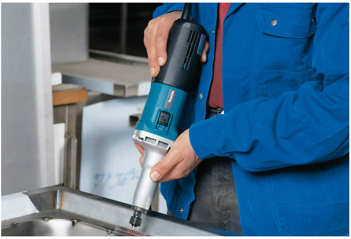 Meuleuse droite diamètre 3 à 8 mm max. 750W - Makita : Confort'Mat