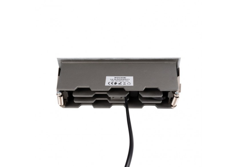 Spot linéaire LED encastré 10W-Puce OSRAM-UGR18-IRC90 - B1212-B-BN - Barcelona LED