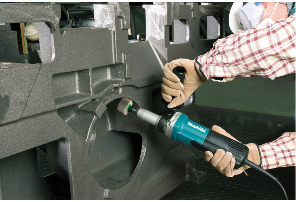 Meuleuse droite diamètre 3 à 8 mm max. 750W - Makita : Confort'Mat