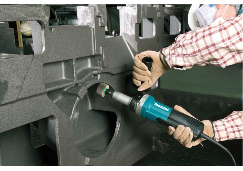 Meuleuse droite diamètre 3 à 8 mm max. 750W - Makita : Confort'Mat