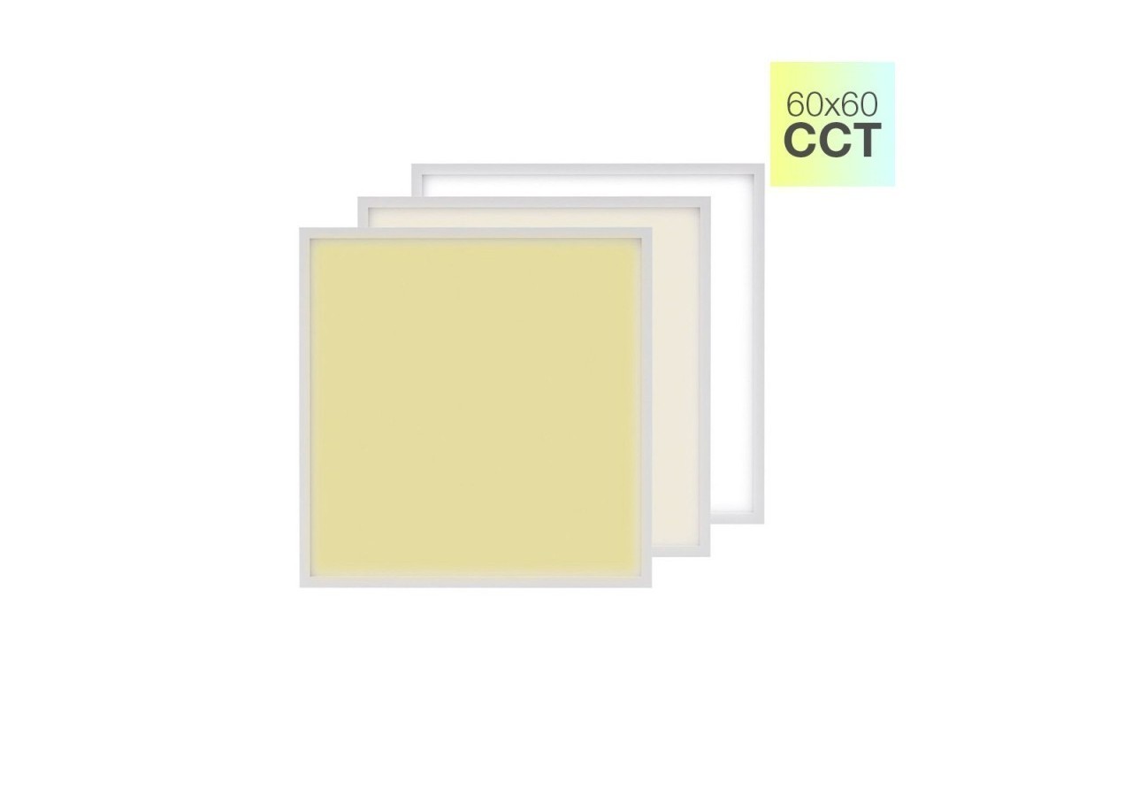 Panneau LED 60x60 en saillie extra-plat CCT- Dimmable à télécommande-40W-Avec KIT de montage - B4292-CCT - Barcelona LED