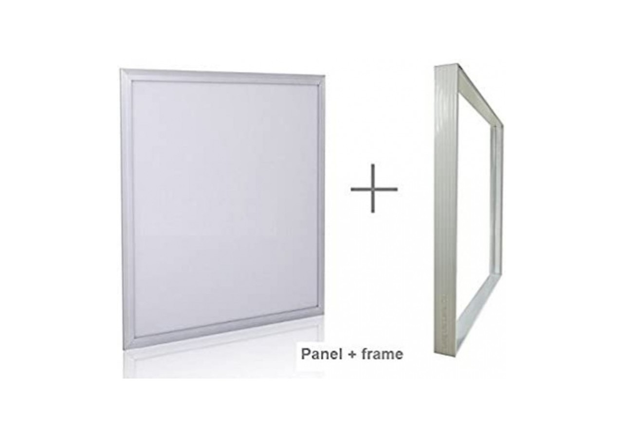 Panneau LED 60x60 en saillie extra-plat CCT- Dimmable à télécommande-40W-Avec KIT de montage - B4292-CCT - Barcelona LED