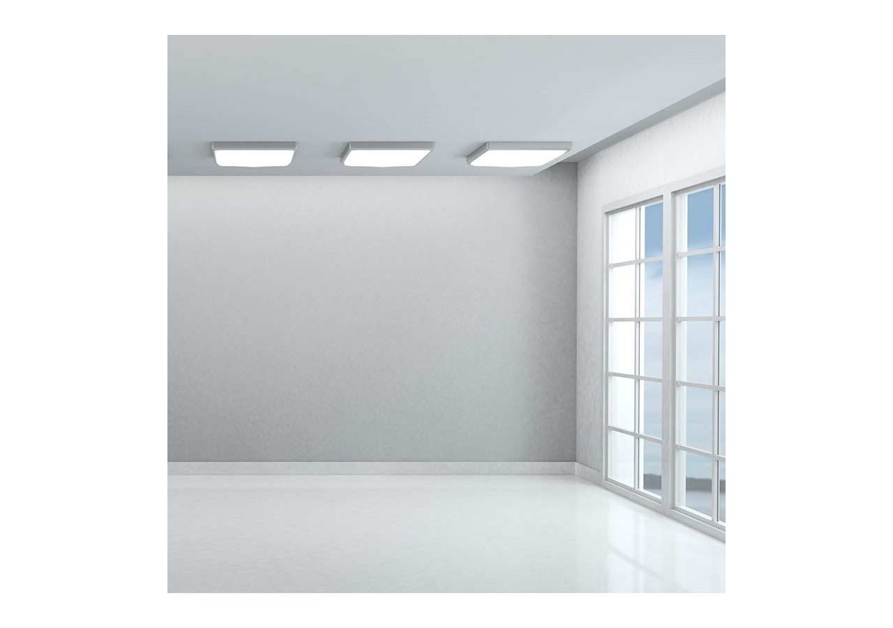Panneau LED 60x60 en saillie extra-plat-Driver PHILIPS-44W-UGR19-avec KIT de montage - B4292-UGR19-BC - Barcelona LED