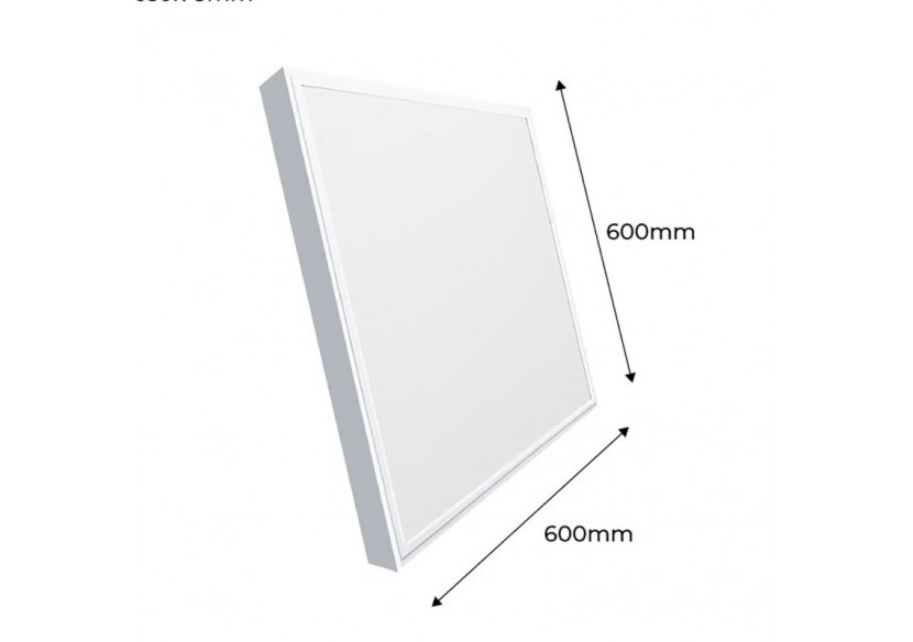Panneau LED 60x60 en saillie extra-plat-Driver PHILIPS-44W-UGR19-avec KIT de montage - B4292-UGR19-BC - Barcelona LED Panneau LED 60x60 en saillie extra-plat-Driver PHILIPS-44W-UGR19-avec KIT de montage - B4292-UGR19-BC - Barcelona LED