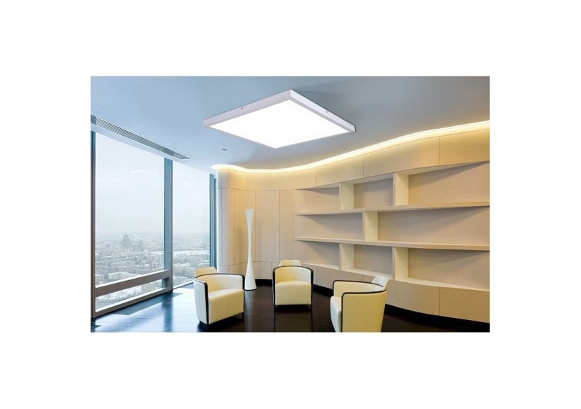 Panneau LED 60x60 en saillie extra-plat-Driver OSRAM-40W-UGR18-IRC90-Avec KIT de montage - B4292-UGR18-BN - Barcelona LED Panneau LED 60x60 en saillie extra-plat-Driver OSRAM-40W-UGR18-IRC90-Avec KIT de montage - B4292-UGR18-BN - Barcelona LED