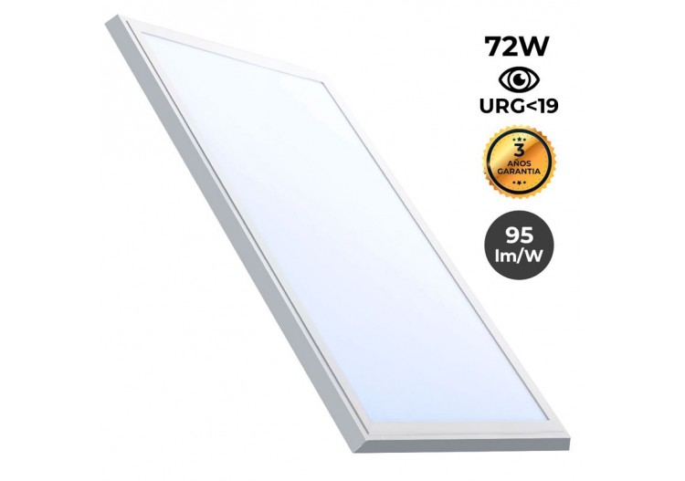 Panneau LED 120x60 en saillie extra-plat-Driver Philips-72W-UGR19-Avec KIT de montage - B4291-BF - Barcelona LED