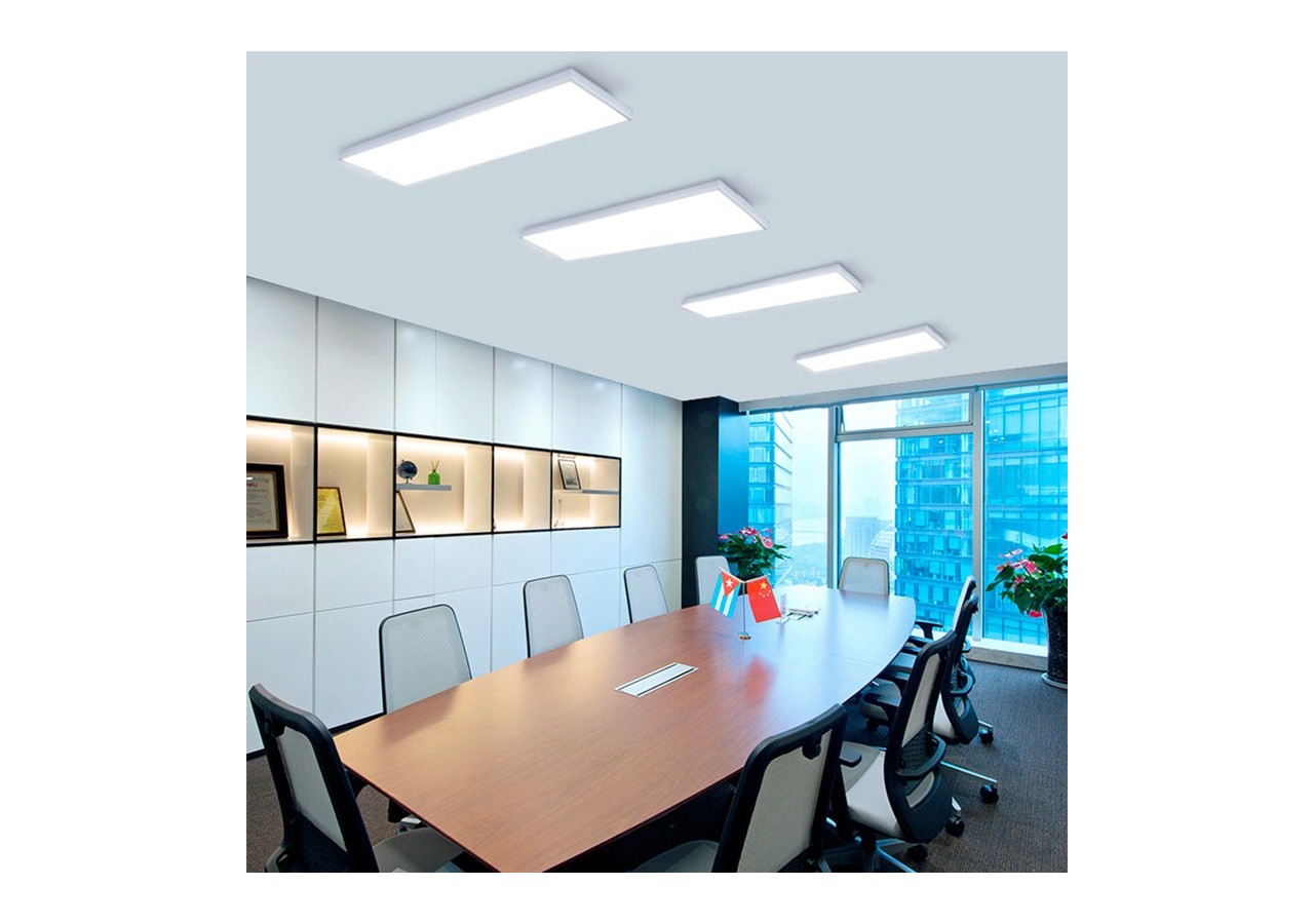 Panneau LED 120x60 en saillie extra-plat-Driver Philips-72W-UGR19-Avec KIT de montage - B4291-BF - Barcelona LED