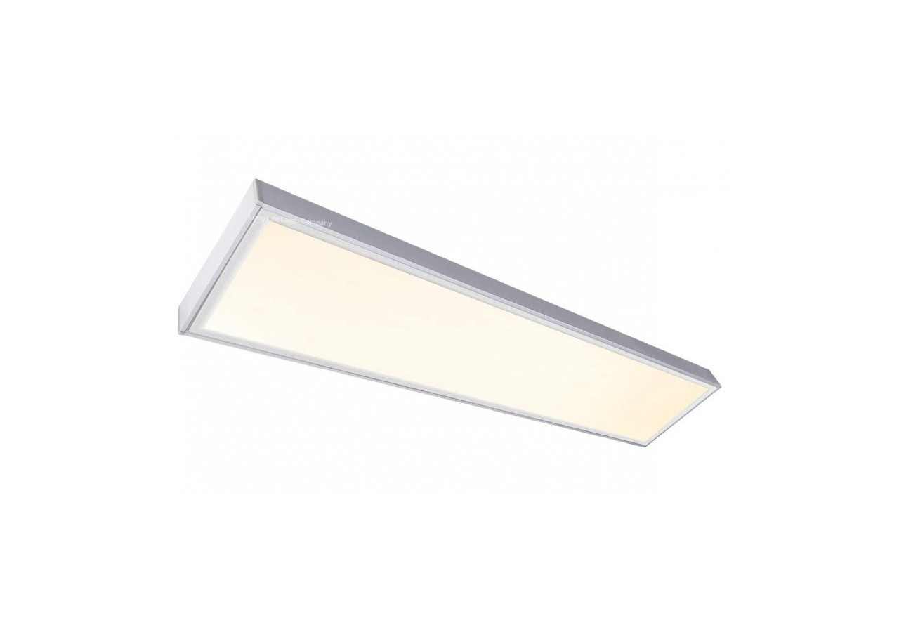 Panneau LED 120x30 extra-plat en saillie-Driver Philips-44W-UGR19-Avec KIT de montage - B4290-BC - Barcelona LED