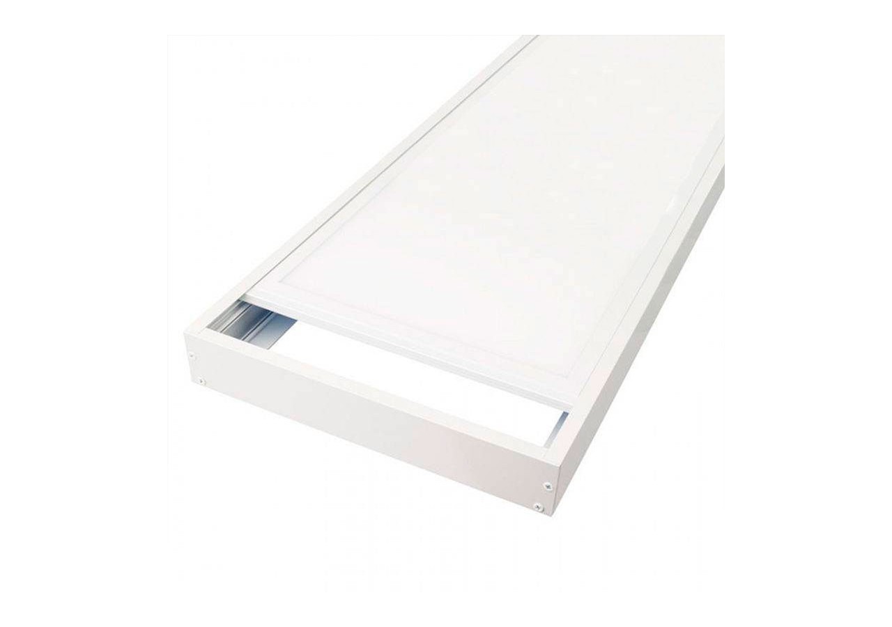 Panneau LED 120x30 extra-plat en saillie-Driver Philips-44W-UGR19-Avec KIT de montage - B4290-BC - Barcelona LED