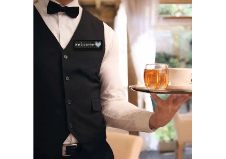 Afficheur LED portable programmable avec cadre en forme cœur - MDB1236XR-ROSA - Barcelona LED 2