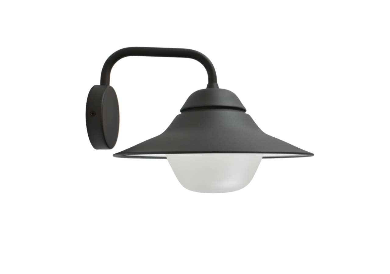 Applique murale extérieur "Hat" IP44 E27 - L1558-G - Barcelona LED