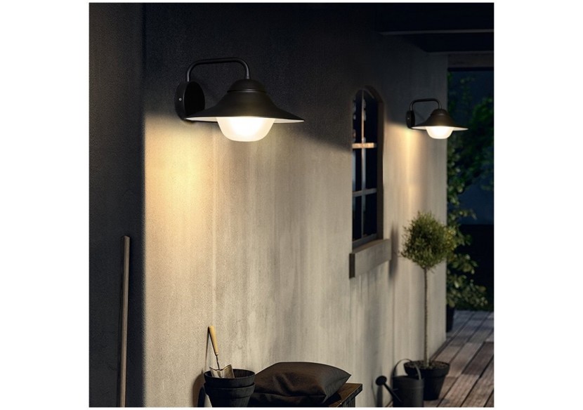 Applique murale extérieur "Hat" IP44 E27 - L1558-G - Barcelona LED Applique murale extérieur "Hat" IP44 E27 - L1558-G - Barcelona LED