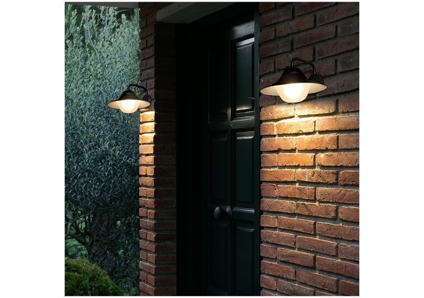 Applique murale extérieur "Hat" IP44 E27 - L1558-G - Barcelona LED Applique murale extérieur "Hat" IP44 E27 - L1558-G - Barcelona LED