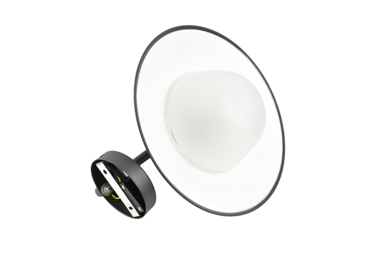 Applique murale extérieur "Hat" IP44 E27 - L1558-G - Barcelona LED