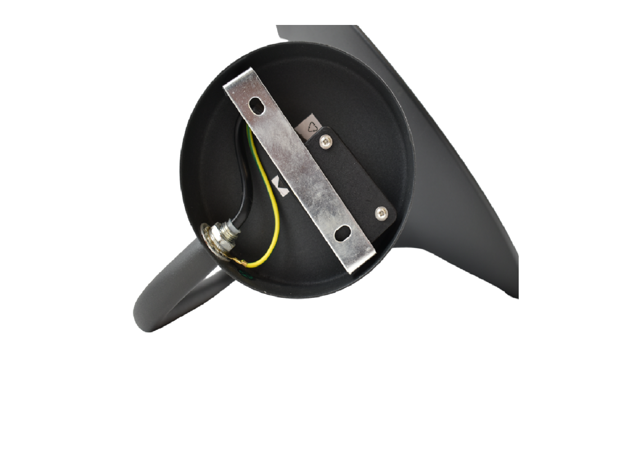 Applique murale extérieur "Hat" IP44 E27 - L1558-G - Barcelona LED