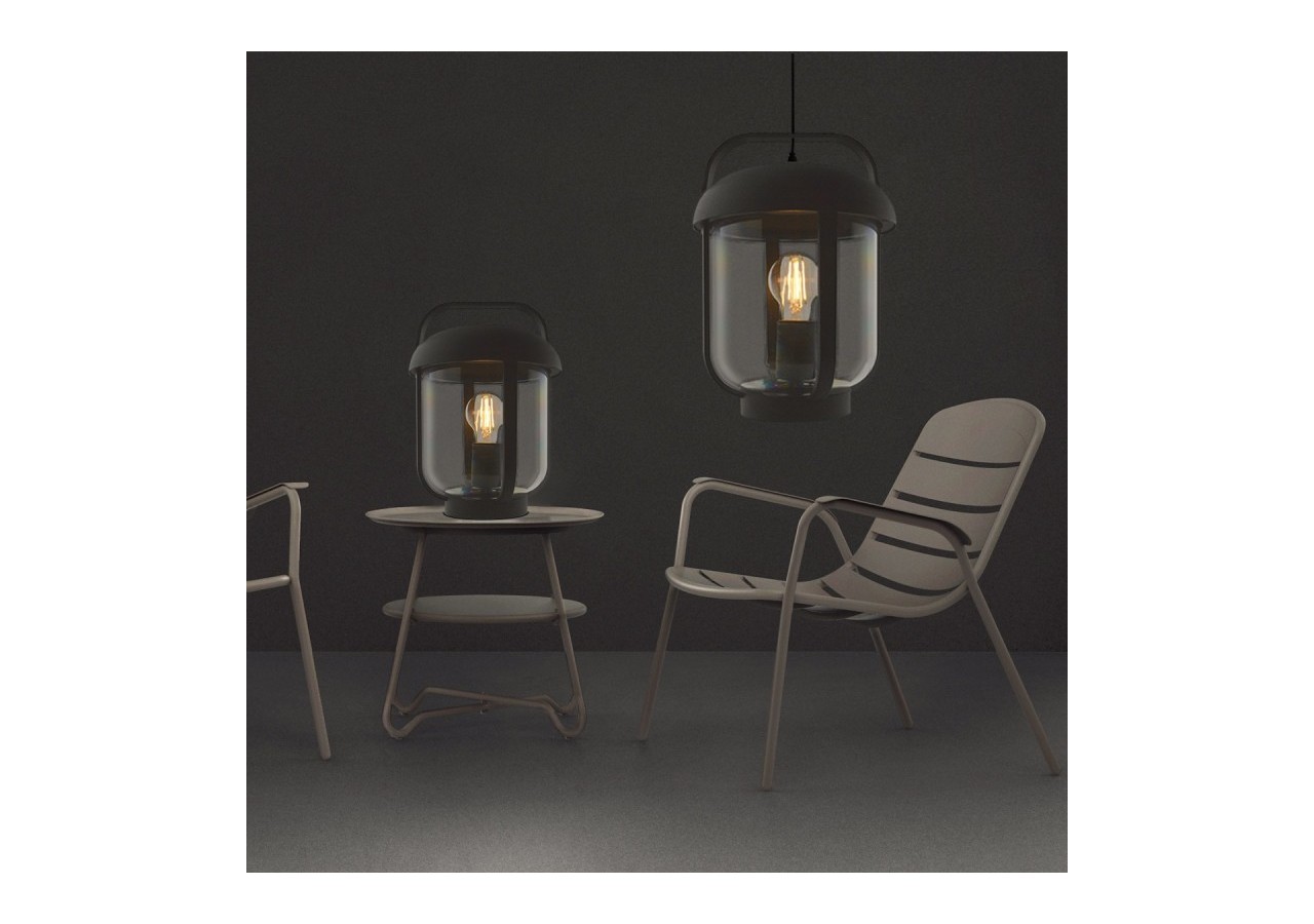 Suspension extérieur "Serène" IP54 E27 - L1560-N - Barcelona LED