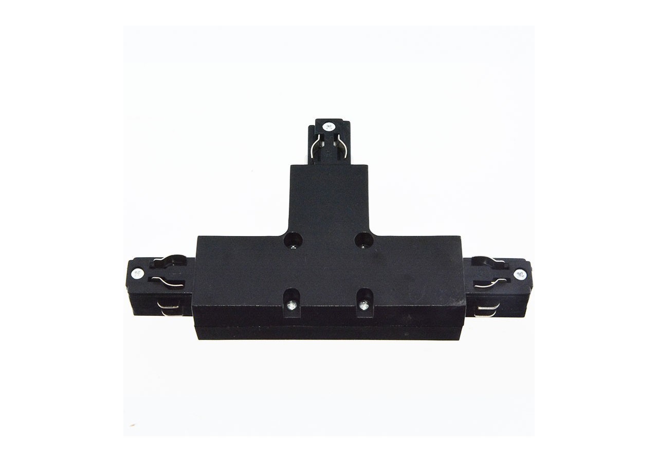 Connecteur en "T" rail électrifié 3 phases - BTT-GB04-N - Barcelona LED