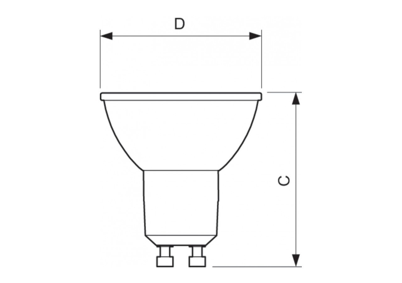Ampoule LED GU10 5W 36 degrés 390lm-Corepro LEDspot Philips - 75251700 - Barcelona LED