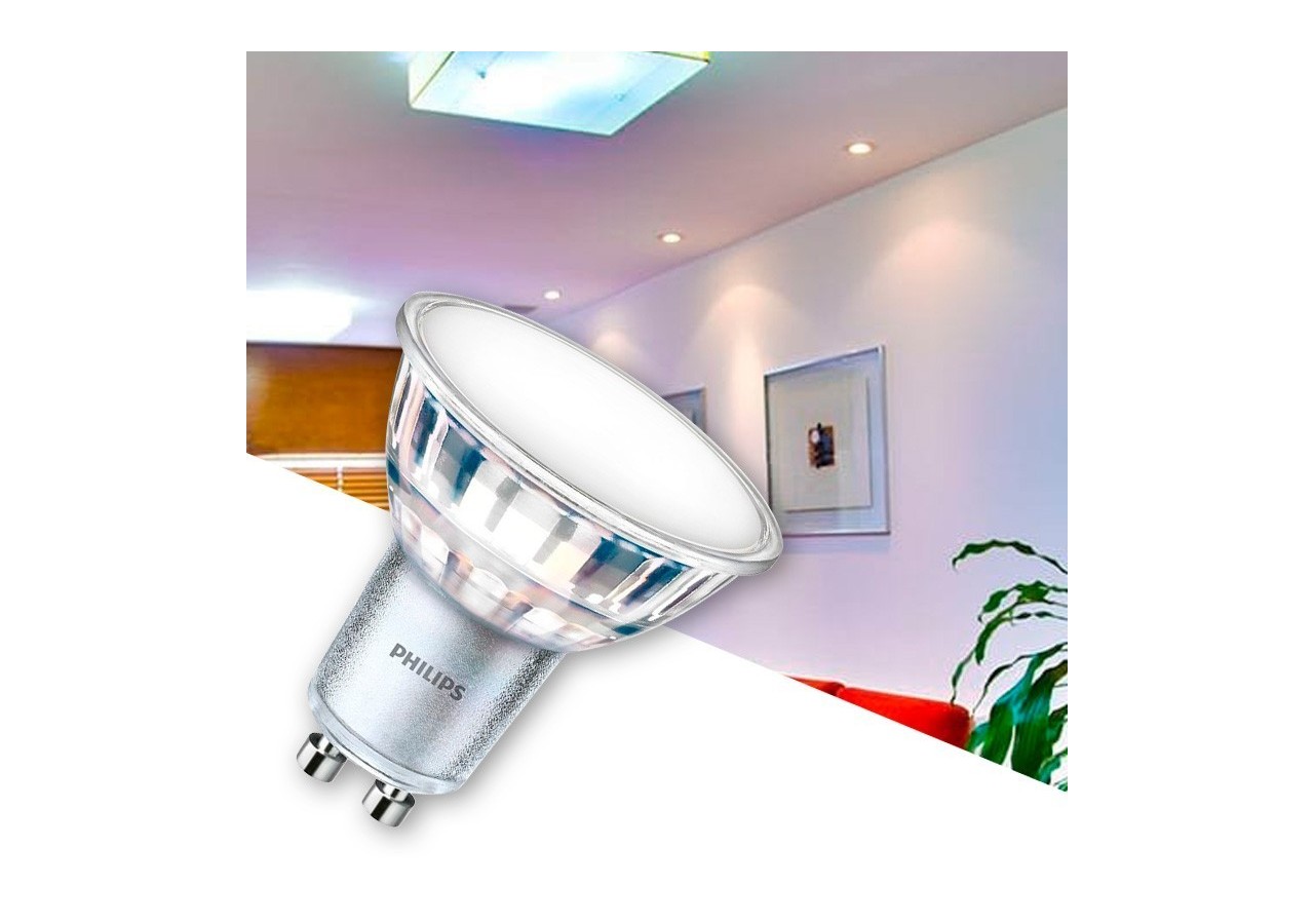 Ampoule LED GU10 Dimmable5W 60 degrés 380lm-Master LED Spot Philips - 70795100 - Barcelona LED