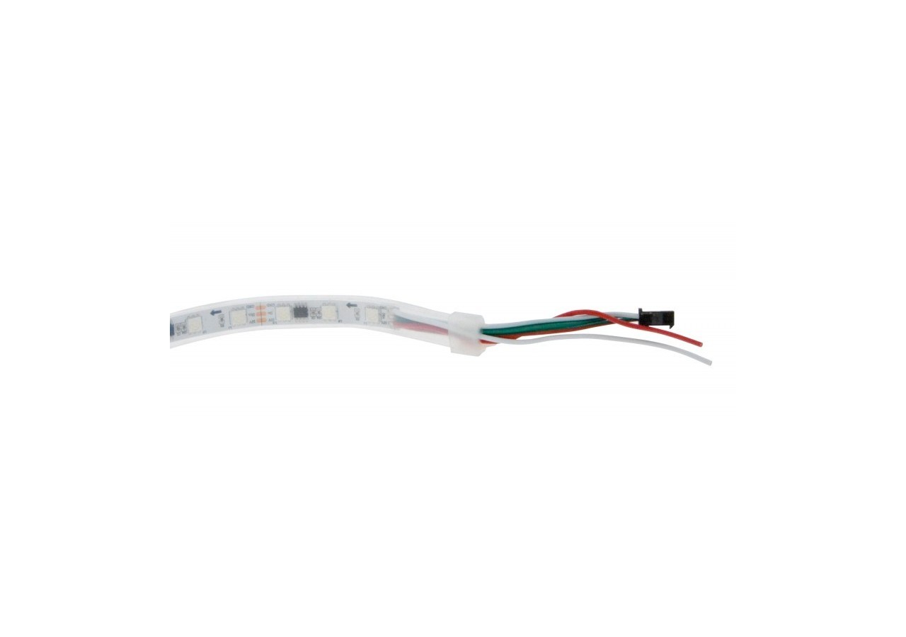 Ruban LED intelligent IC RGB 12V DC-14,4 W/m-IP65-60 LED/m-Largeur 10mm-5 mètres - B1575RGB - Barcelona LED