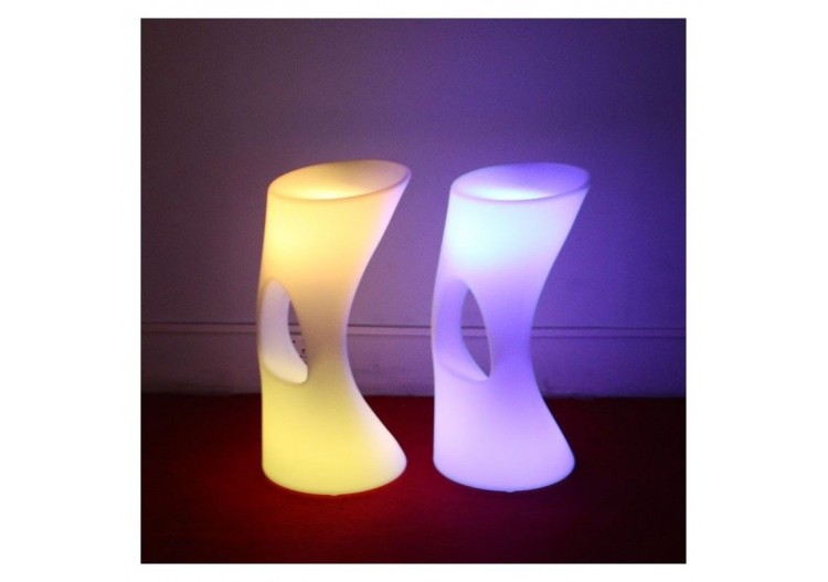 Tabouret lumineux sans fil LED RGBW IP65 - MU5003 - Barcelona LED